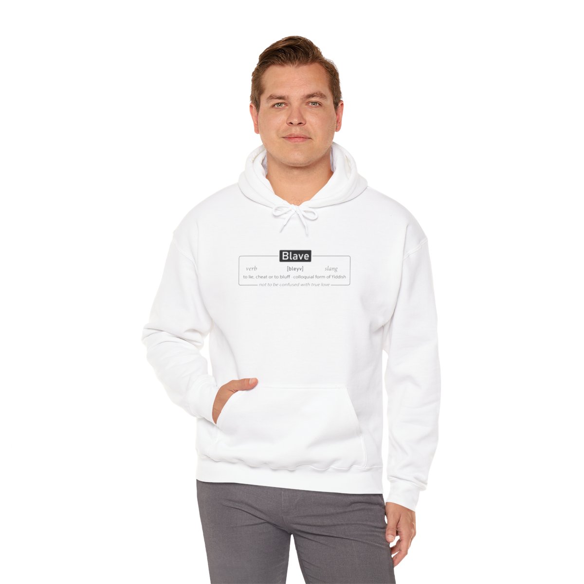 Blave (light shirts) - Unisex Heavy Blend™ Hooded Sweatshirt